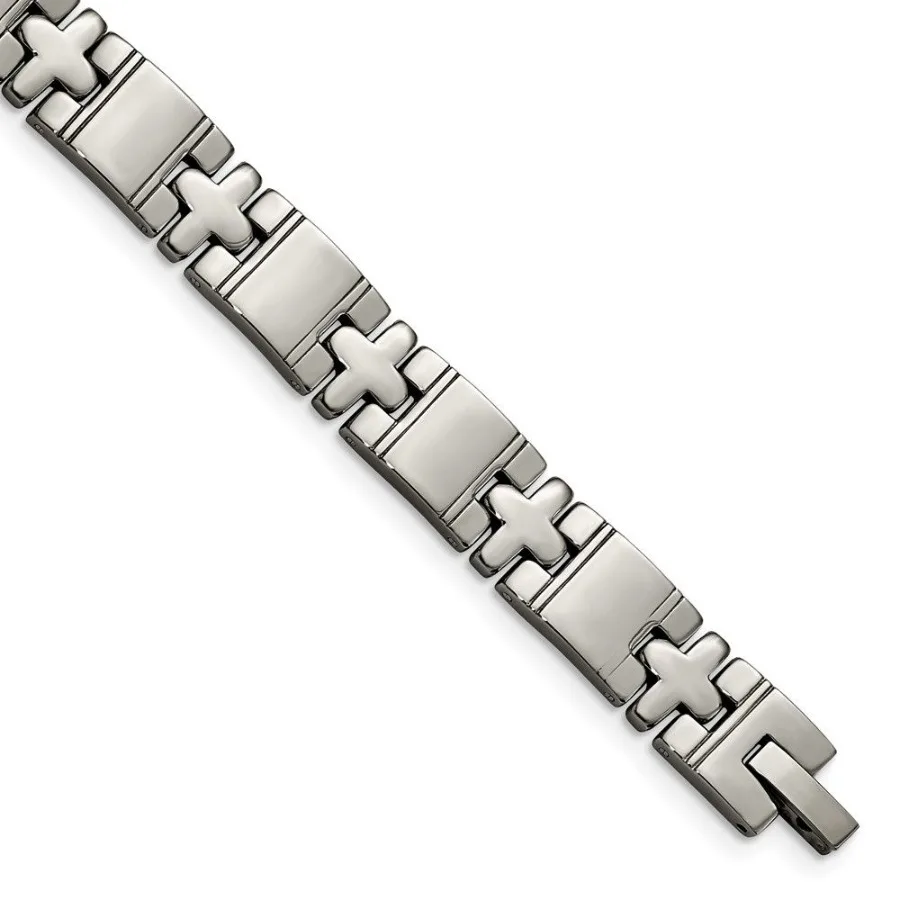

Chisel Titanium Polished 8.25 inch Bracelet