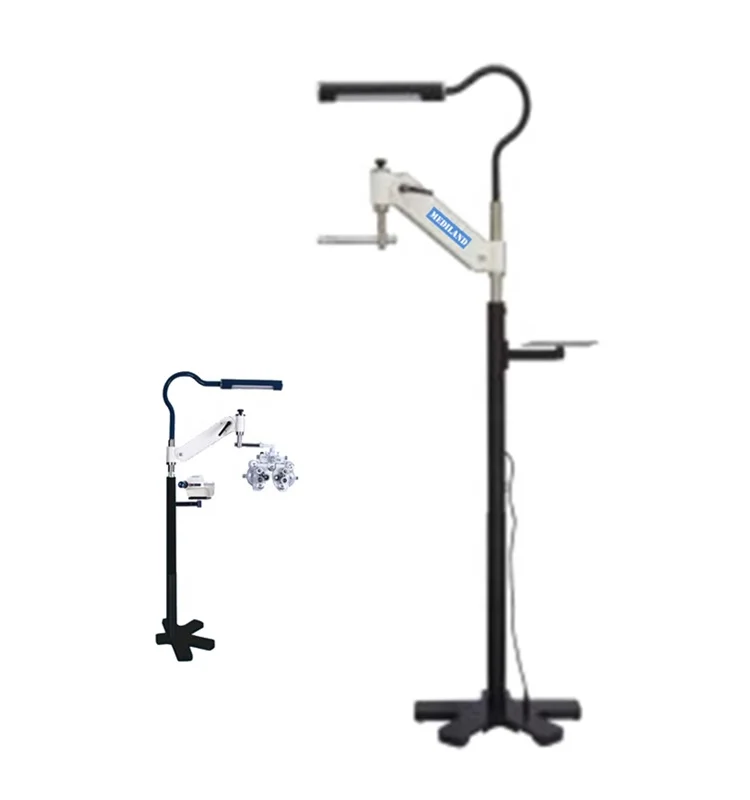 ML-J2A Best selling floor Stand for Phoropter and Chart Projector  View tester vision tester floor stand with lamp