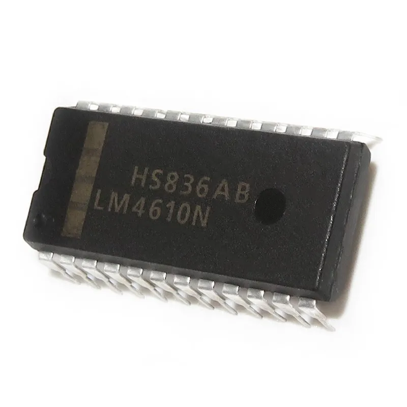 5PCS MH6111 MH6111-E827 LM4610N LM4610 MC68HC000EI20 MC68HC000 HD63B40P HD63B40 ISD2560PY ISD2560 2560PY TIP2955 2955