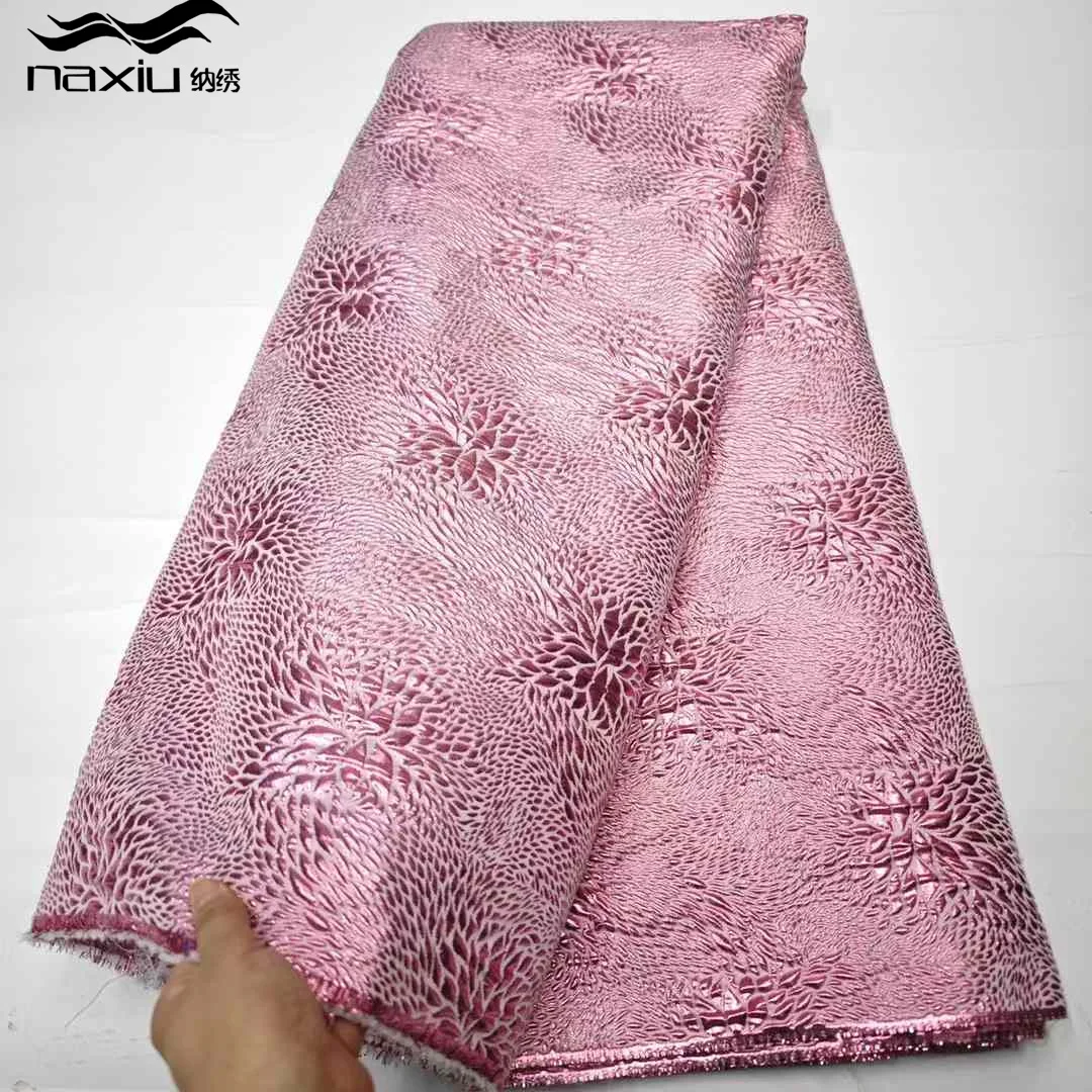 Madison Fashion Embroidered African Gilding Lace Fabrics For Women Sewing Diy Prom Dresses Tulle Brocade Nigerian Jacquard Lace