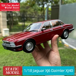 Quasi reale AR 1/18 Jaguar XJ6 Daimler XJ40 modello di auto modello di auto collezione regalo 810541