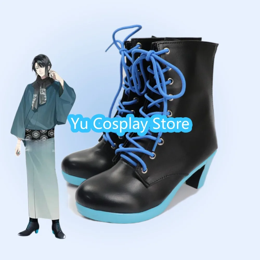 Matsui Gou Cosplay Shoes Men's Boots Anime Halloween Carnival Height Increase Customization