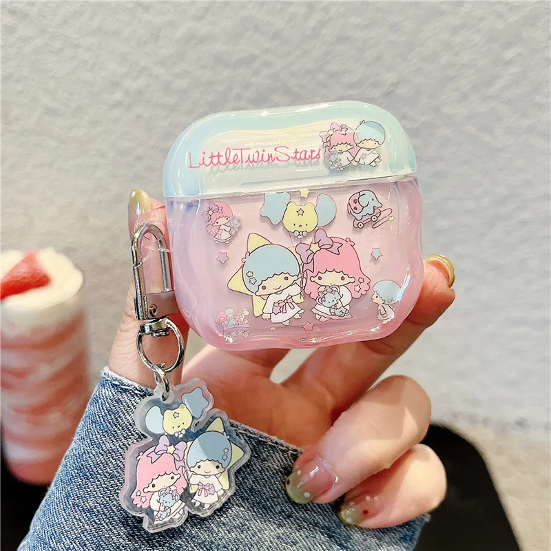 حافظة سماعة أذن لطيفة على شكل نجوم صغيرة لأجهزة Airpods Pro 1 2 3 4 Kiki Lala سماعات أذن بلوتوث واقية لغطاء Air Pro2 2nd Pro3