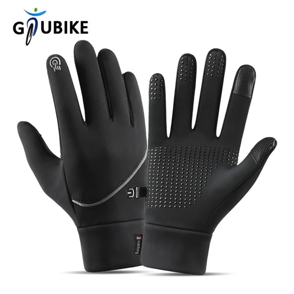 

GTUBIKE Lightweight Running Gloves,Touch Screen Anti-Slip Warm Gloves Liners for Cycling Biking Sporting Driving for Men Women