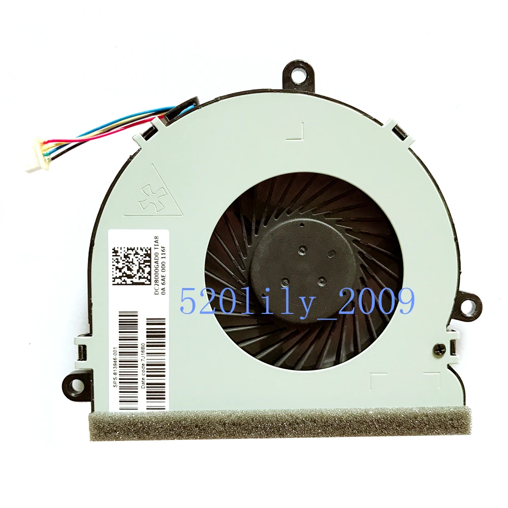 Вентилятор охлаждения ЦП HP 15-AC121DX AC622TX AC121TX 15-BW502AU