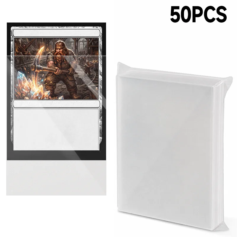 50/100Pcs Matte Card Sleeves for Standard TCG