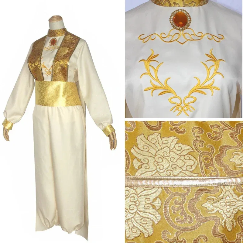 

Карнавальный костюм CyCostume Aladdin and the Magic Lamp для мужчин, костюмы на Хэллоуин для взрослых, костюмы для выступлений на сцене