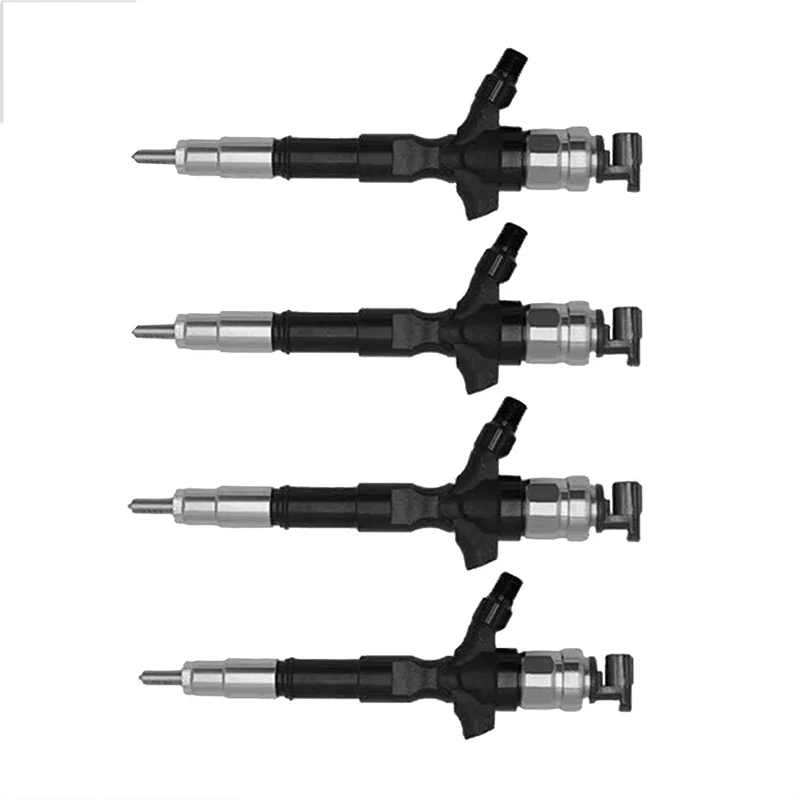 4PCS Diesel Fuel Injectors For Toyota Hilux 1KD 2KD 2.5 d 23670-30400 295050-0460 295050-0461 23670-0L090 2367009350 2367039365