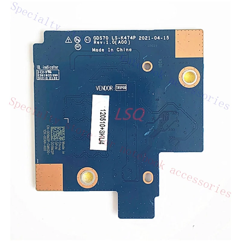 

A+ For DELL Alienware X17 R1 Backlit Keyboard Small Board LS-K474P 0D9M2P