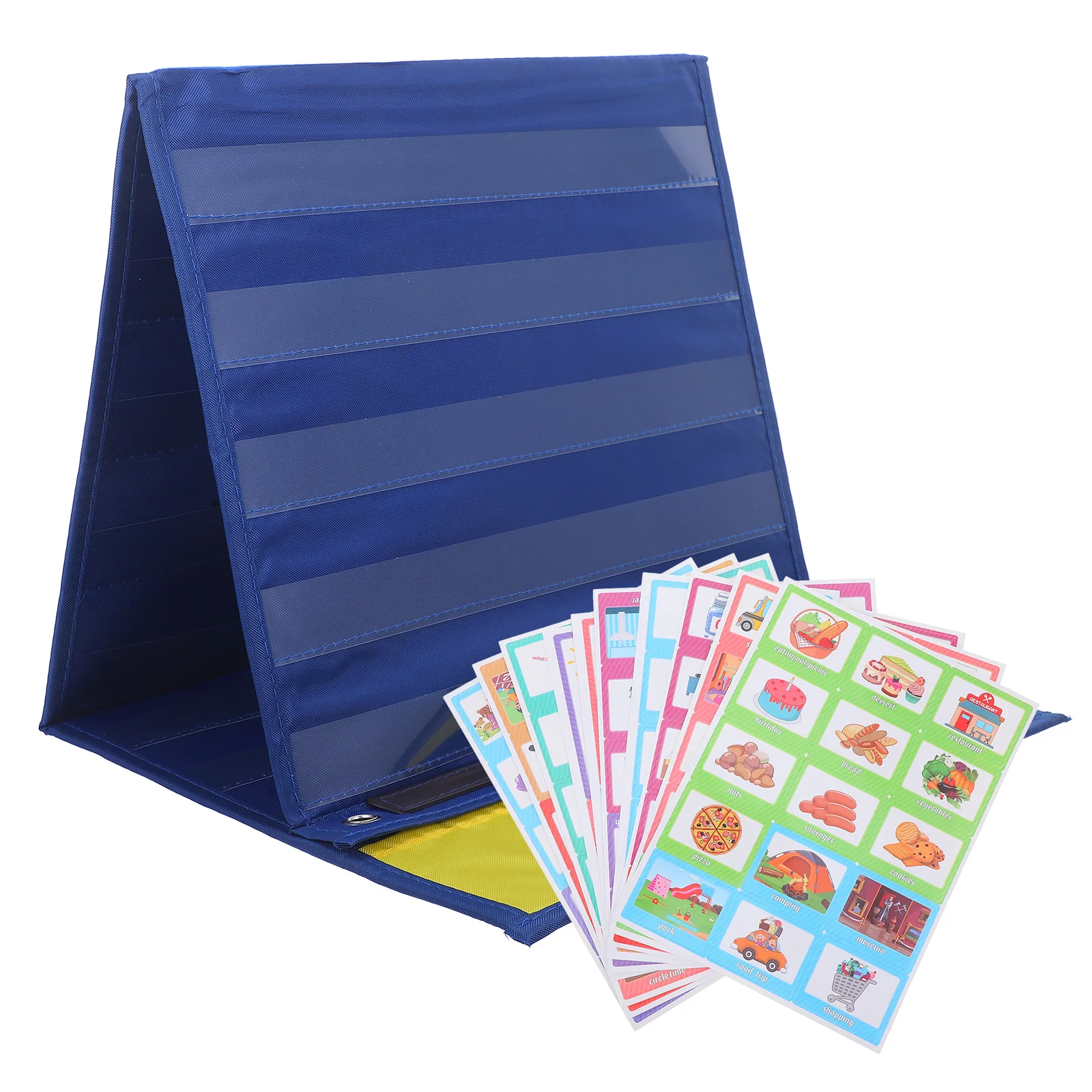 

Kids Daily Routine Chart Chore Board Toddler Morning Schedule Pocket Board Anti-Wear Material Parent Teacher for Home