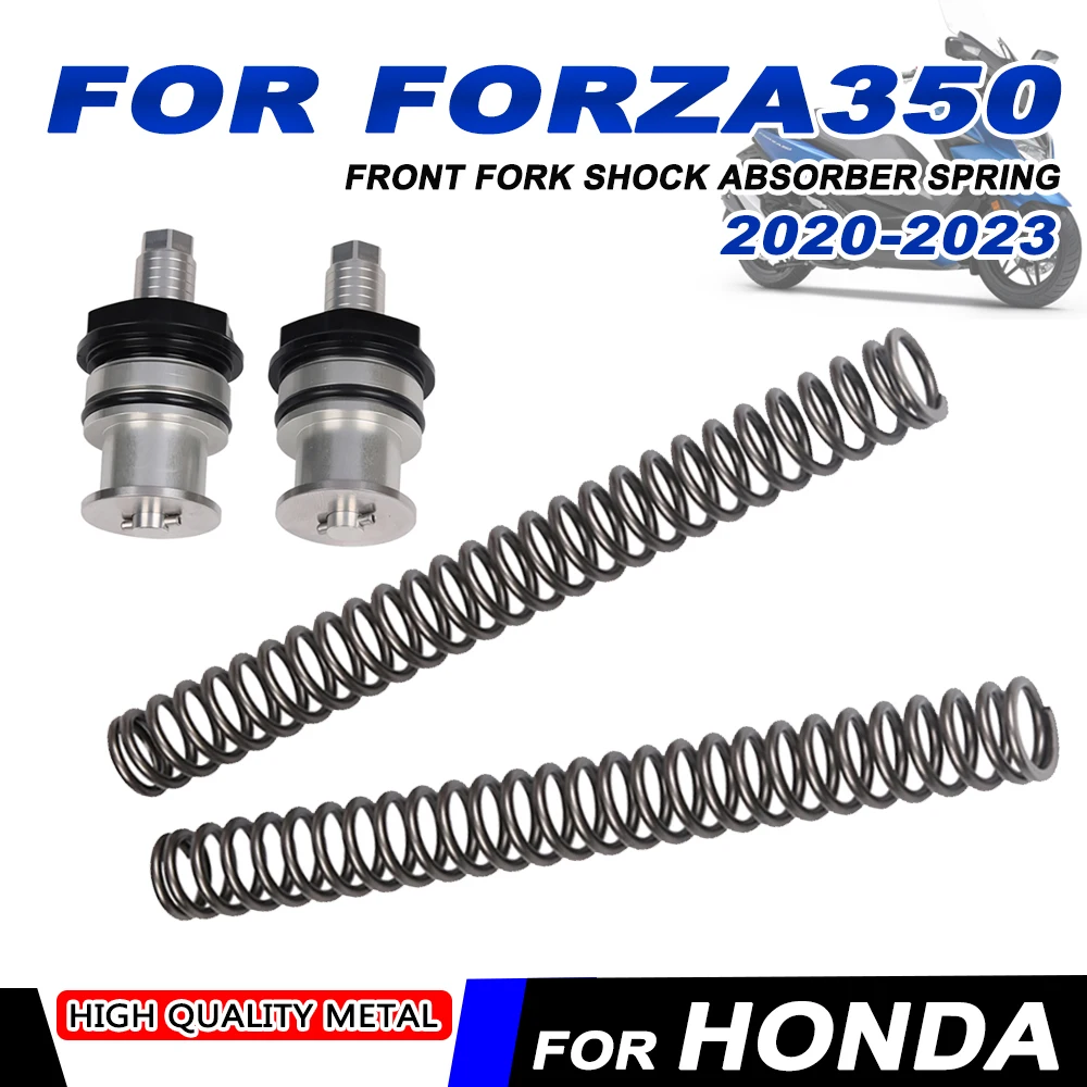 

2022 For HONDA Forza 350 Forza350 NSS 350 2020 - 2023 Motorcycle Accessories Front Fork Shock Absorber Spring Reinforcing Spring