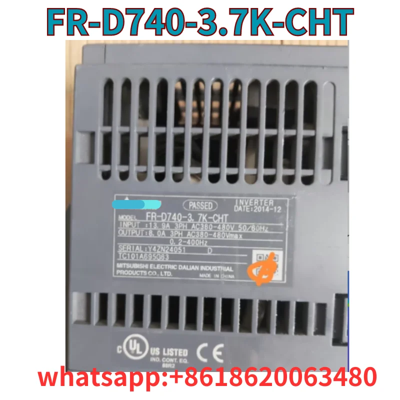 Used frequency converter FR-D740-3.7K-CHT tested well and shipped quickly