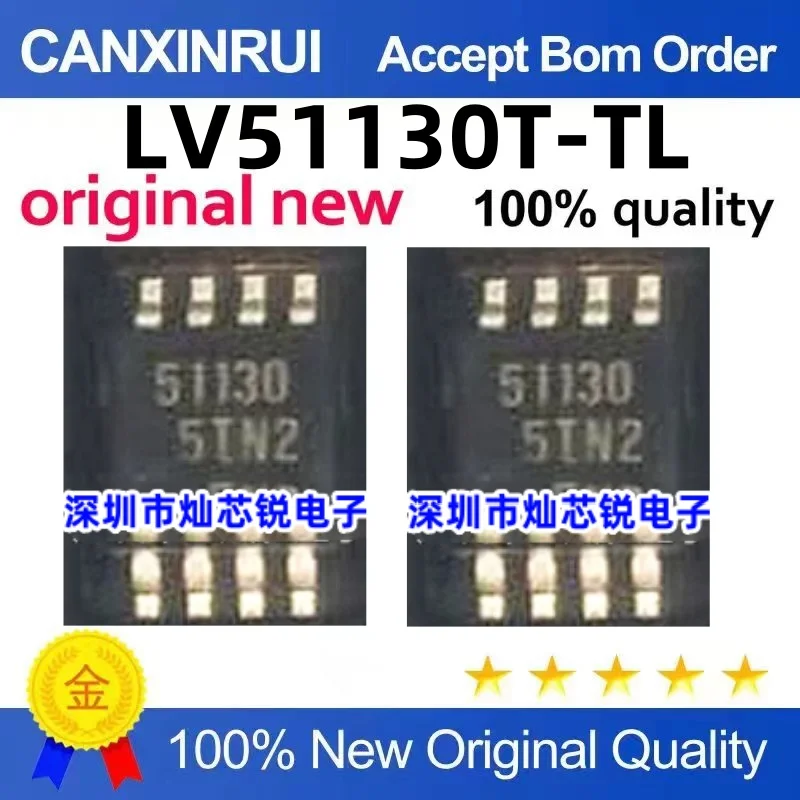 

（10 pieces）LV51130T-TL LV51130 Silkscreen 51130 MSOP-8 Battery Management IC