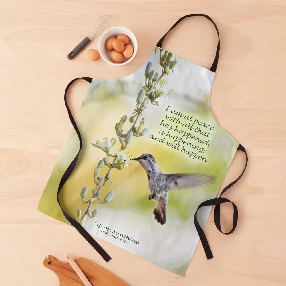 I am at peace with all that has happened, is happening, and will happen. Apron Kitchen Things And For Home kitchen item Apron