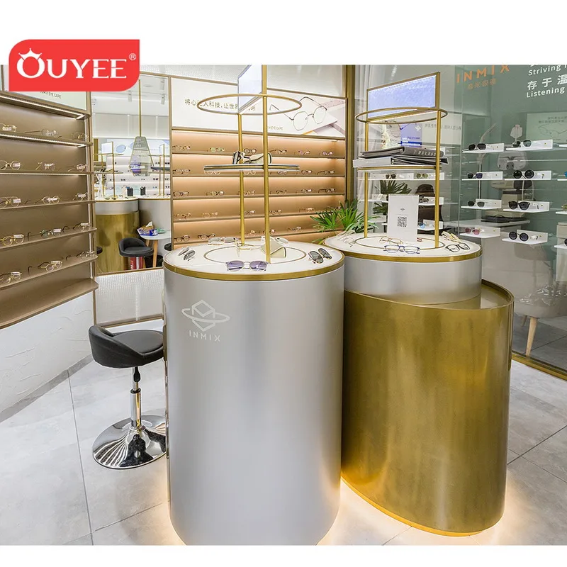 Customized-Luxury Brands Eyewear Cabinet Shop Interior Design Optical Store Fixtures Custom Optical Shop Interior Design