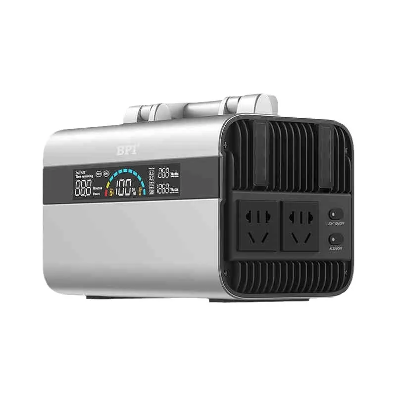 Aluminum Alloy 600W Outdoor 220V Outdoor High Power Portable Mobile Power Supply Outdoor Energy Storage Power Supply