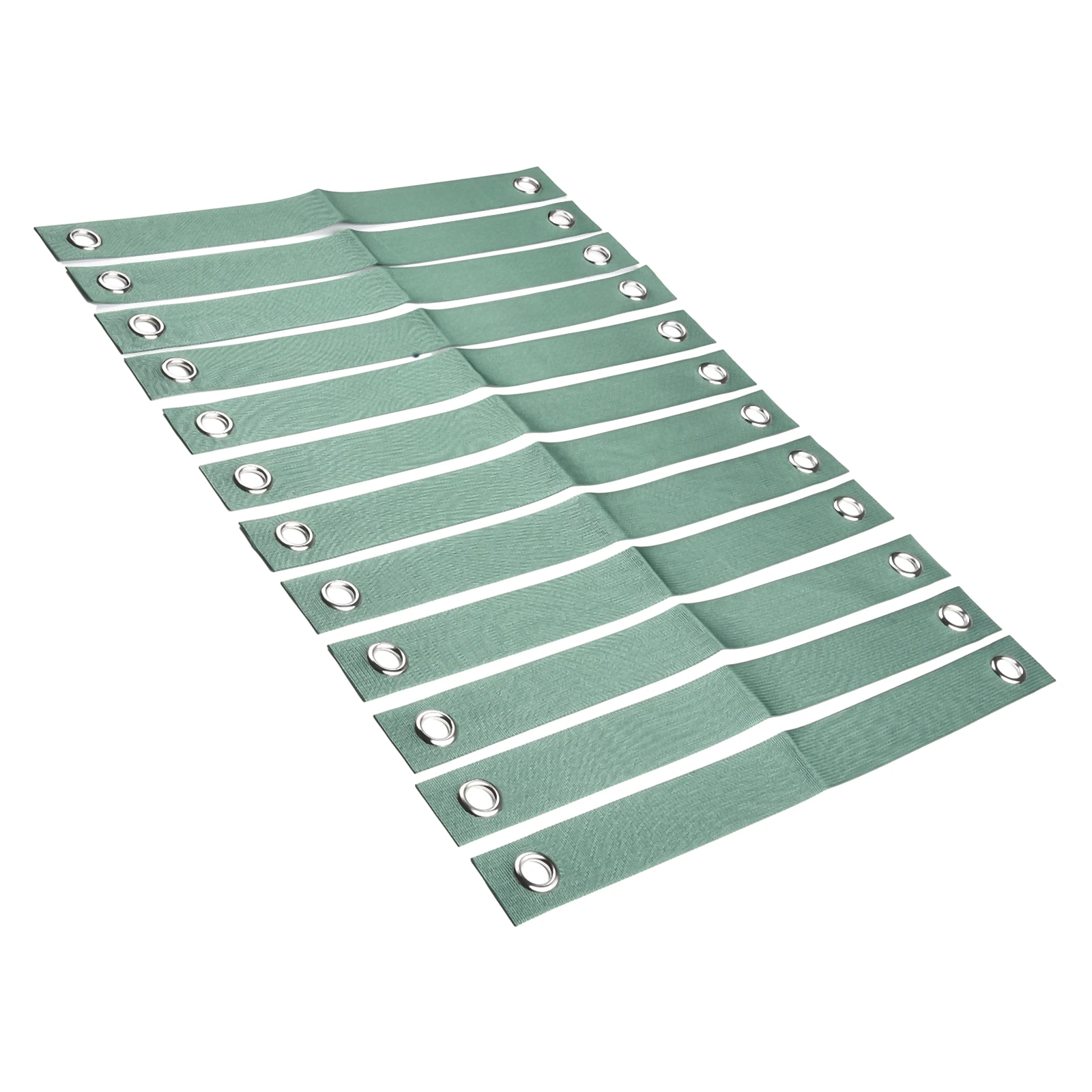 Tree Straps for Staking 12 PCS Nylon Straps with White Brass Buckles for Securing Trees in Challenging Conditions