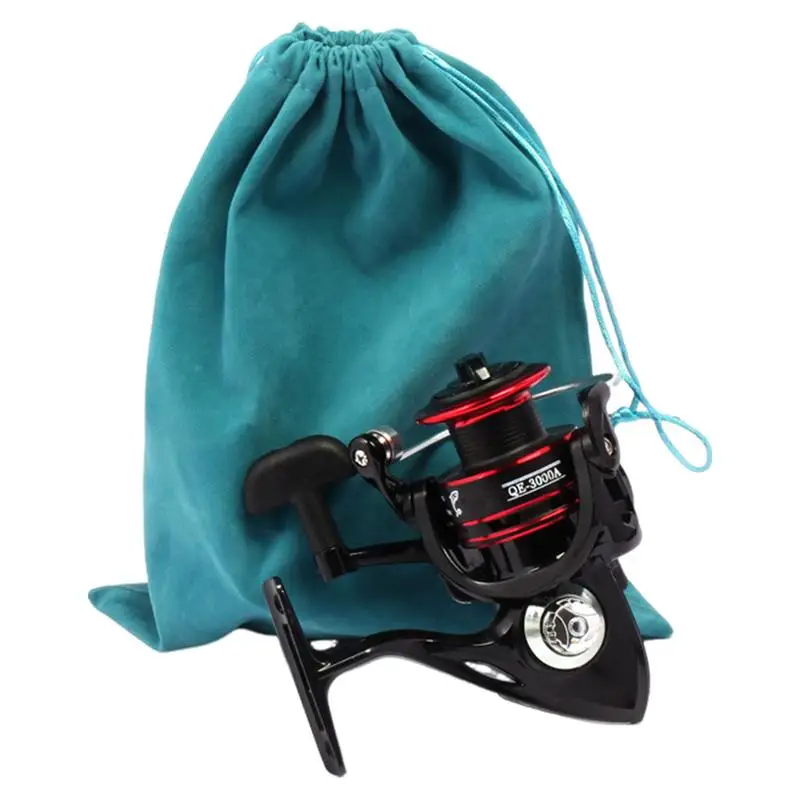 Fishing Tackle Accessories Fishing Wheel Storage Pouch Drawstring Bag for Fishing Gear Fishing Accessories Fishing Tackle Bag