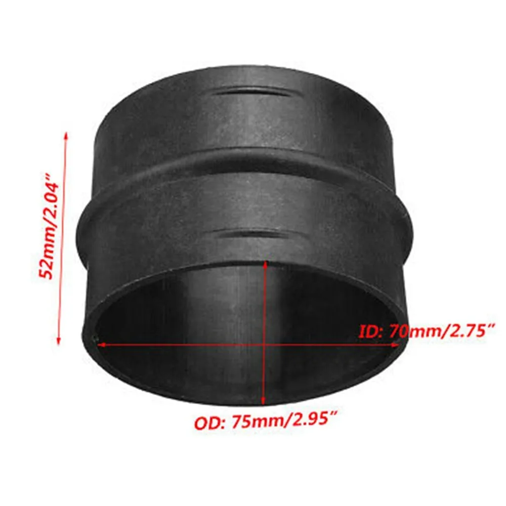 Airflow Connector 75mm Ducting Joiner For Heating Systems Enhanced Heating Experience Long-term Durability For Eberspacher