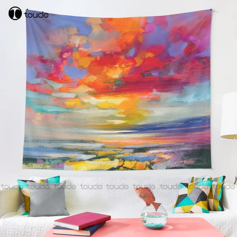 Vivid Light 2 Tapestry Tan Tapestry Tapestry Wall Hanging For Living Room Bedroom Dorm Room Home Decor Art Home Decoration