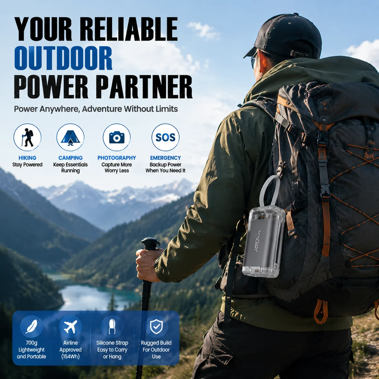 100W Güç Bankası 40000mAh Dış - Outdoor Power Pack incelemesi ve fiyatı