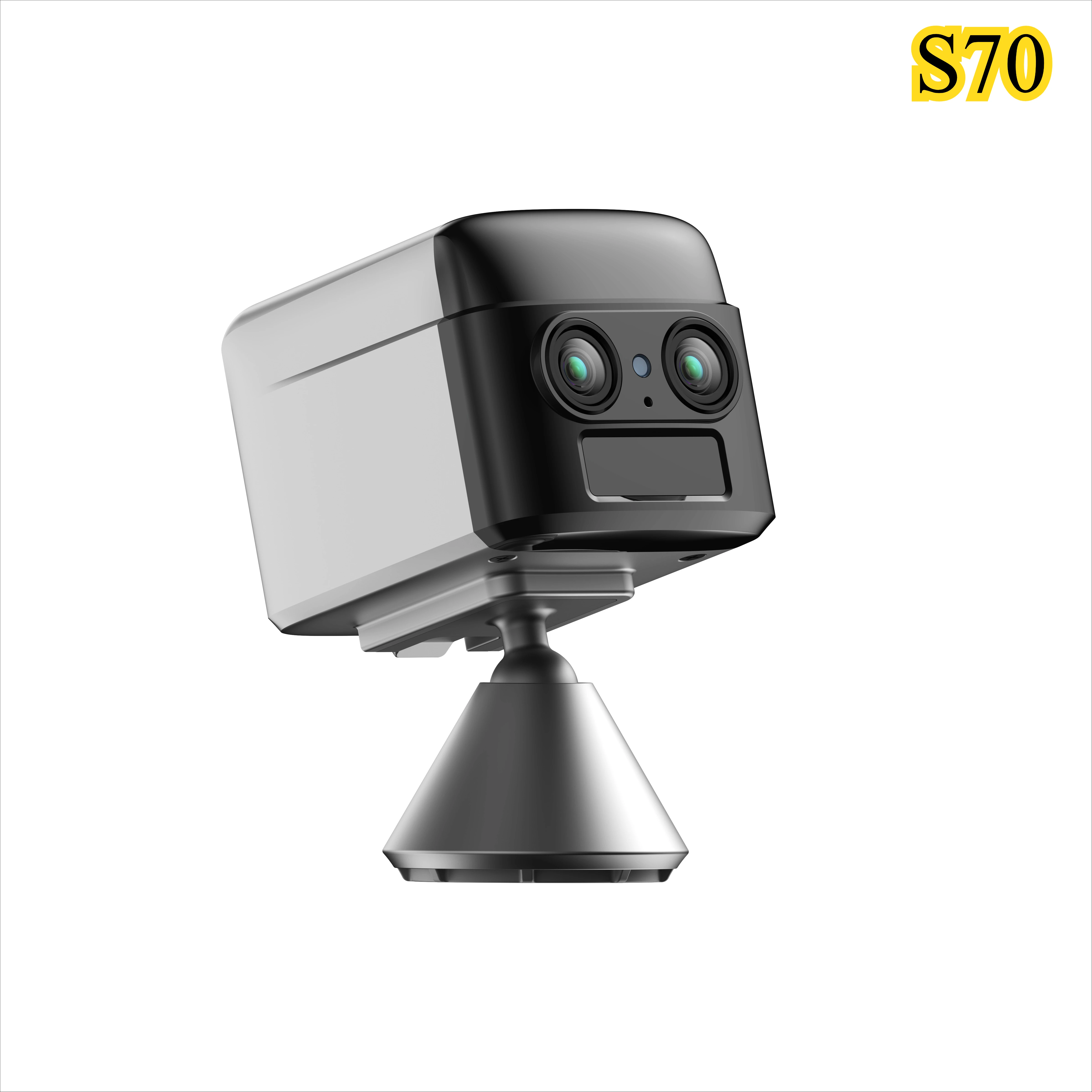 S70 WiFi Camera 3MP CMOS 2304 X1296P 40nm Infrared Night Vision Remote Switch Binocular Double Two-way Voice Intercom HD Camera