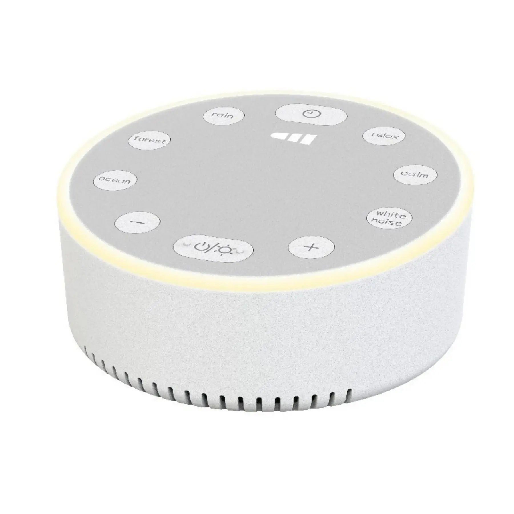 1pc White Noise Machine, USB Rechargeable ,Timed Shutdown Sleep Machine ,Baby Sleep Sound Player Night Light ,Timer Noise Player