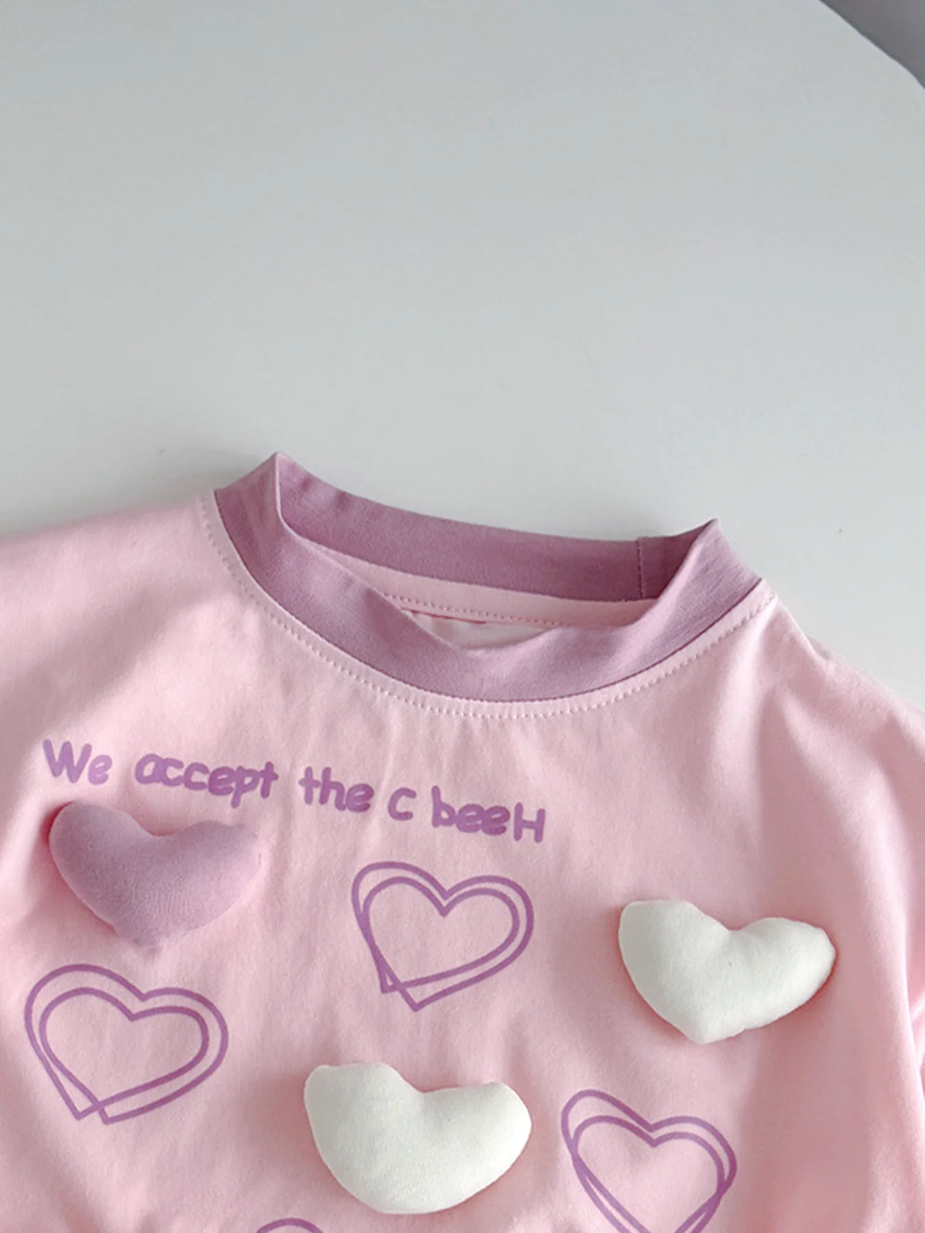 단색 3D 하트 프린트 삼각형형 여아용 롬퍼 - 0~1 - Baby Clothing Korea 리뷰 및 가격