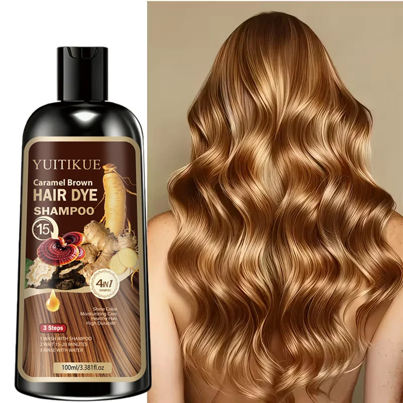YUITIKUE 4-in-1 Caramel Brown - Hair Care Dandruff ulasan dan harga
