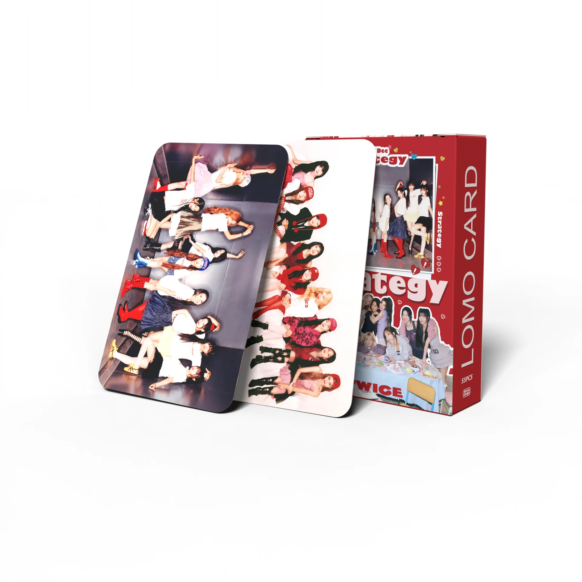 55 قطعة/المجموعة/مجموعة بطاقات صور ثلاثية الاستراتيجية لومو ستار، بطاقات لومو، مجموعة المشجعين، بطاقات مطبوعة