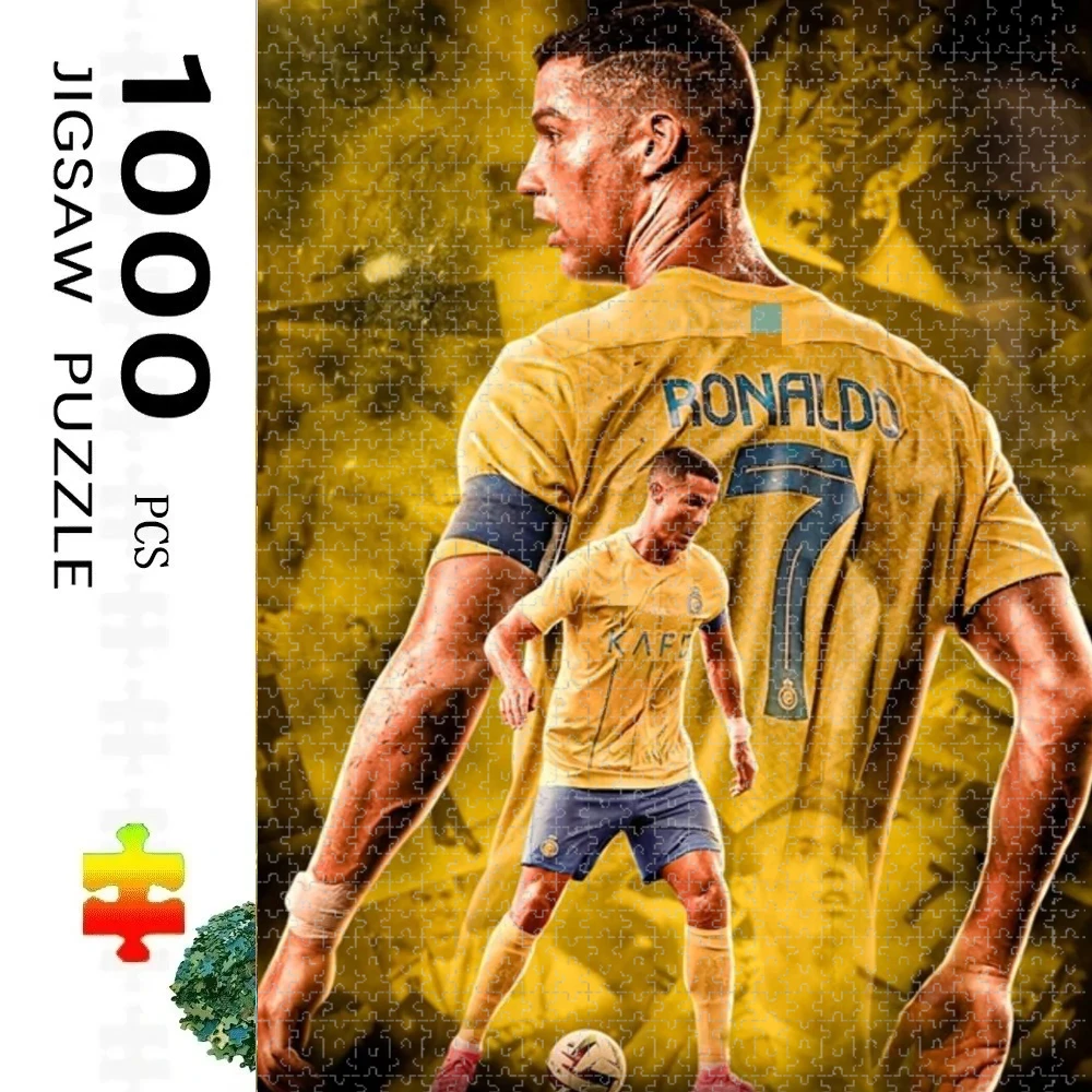 

Football Sports Star 500 PCS Jigsaw Puzzles Challenging Family Activity Games for GameroomBedroom Livingroom Gift