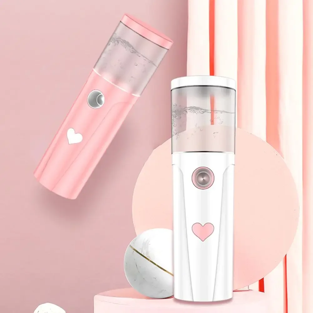 Nano Spray portátil Face Cooling Spray, Umidificador de carregamento USB, Beleza feminina, Ferramenta de cuidados com a pele hidratante, Novo, 30ml