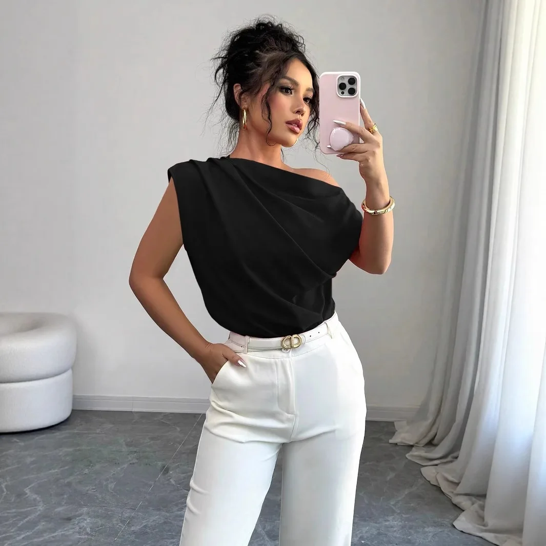 Sexy And Fashionable Off-shoulder Top Women's Casual Dresses Prom Outfits Beach Party Elegant Office Work Going‑out Casual Shirt