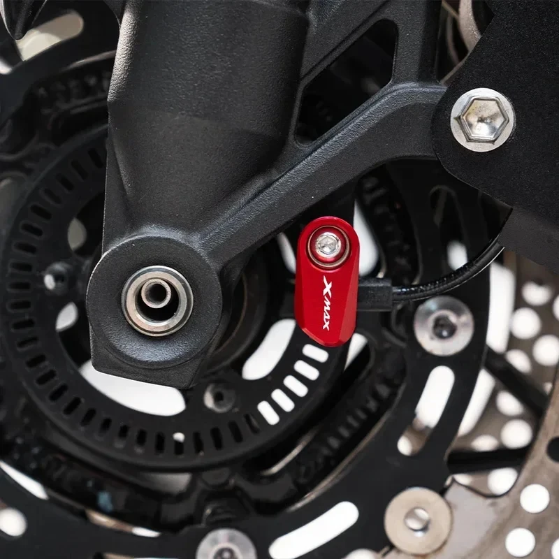 Motorcycle CNC Front wheel ABS Sensor Guard Protection Cover XMAX NMAX For YAMAHA NMAX125 NMAX155 N-MAX 125 155 XMAX 300 250 125