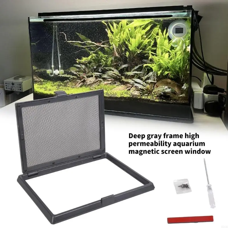 Mesh Aquarium Cover with Clips 6