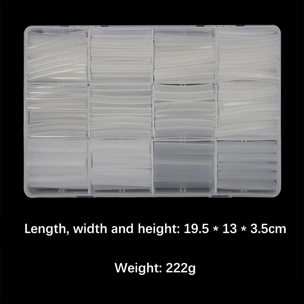 275pcs 3:1 Thermoresistant Tube Heat Shrink Wrapping Kit Assorted Wire Cable Sulation Sleeving 3:1 Heat Shrink Tubing
