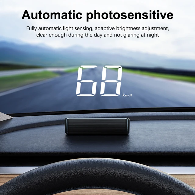 Prędkościomierz samochodowy HUD GPS Head Up Display Cyfrowy prędkościomierz Projektor przedniej szyby do pojazdów Ciężarówka Auto Elektronika Akcesoria
