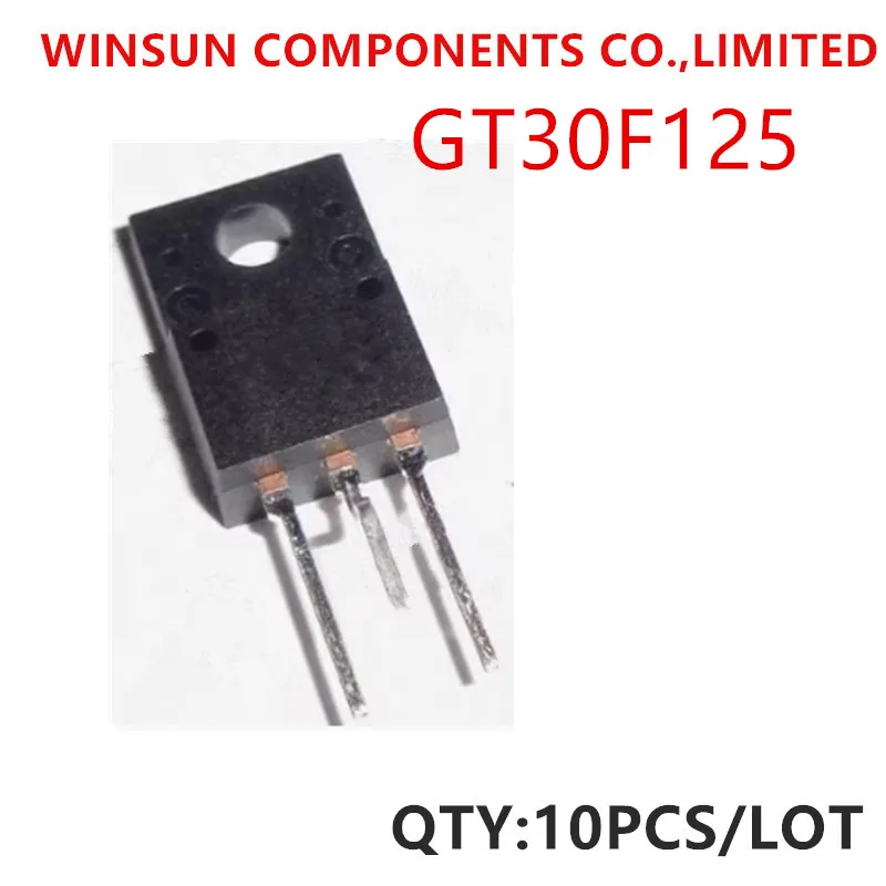 100% New Imported Original GT30F125 30F125 TO-220F Liquid Crystal Plasma Common Tubes