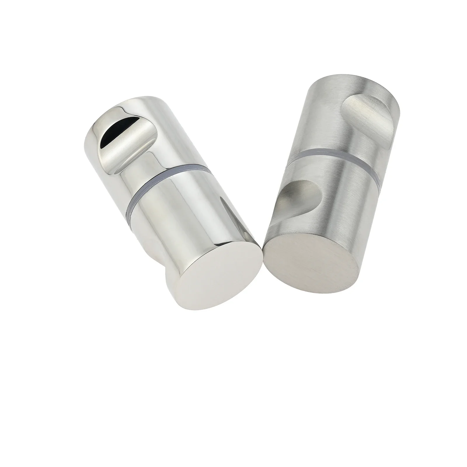 

1 шт., стеклянная дверная ручка из нержавеющей стали для стеклянного шкафа толщиной от 6 мм до 18 мм, раздвижная ручка для ванной комнаты, душа, 62 x 30 мм