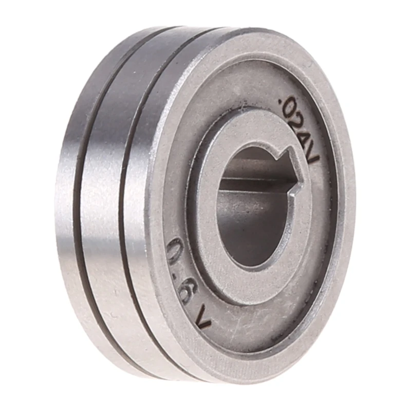 เชื่อม Feeder ม้วน V U Nurl Groove 0.6มม.0.8มม.1.0มม.ขนาด30X10X10มม.สำหรับเหล็กอลูมิเนียม Flux สายไฟ Mig ลวด37ME