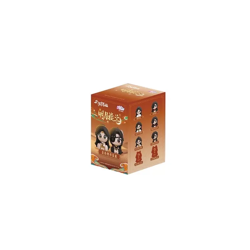 Heaven Official's Blessing Sitting figura Xie Lian Hua Cheng ACG mercancía muñeca caja ciega coleccionable
