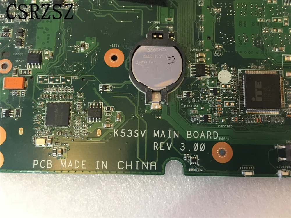 Carte mère pour ASUS K53SV REV 3.0, pour ordinateur portable