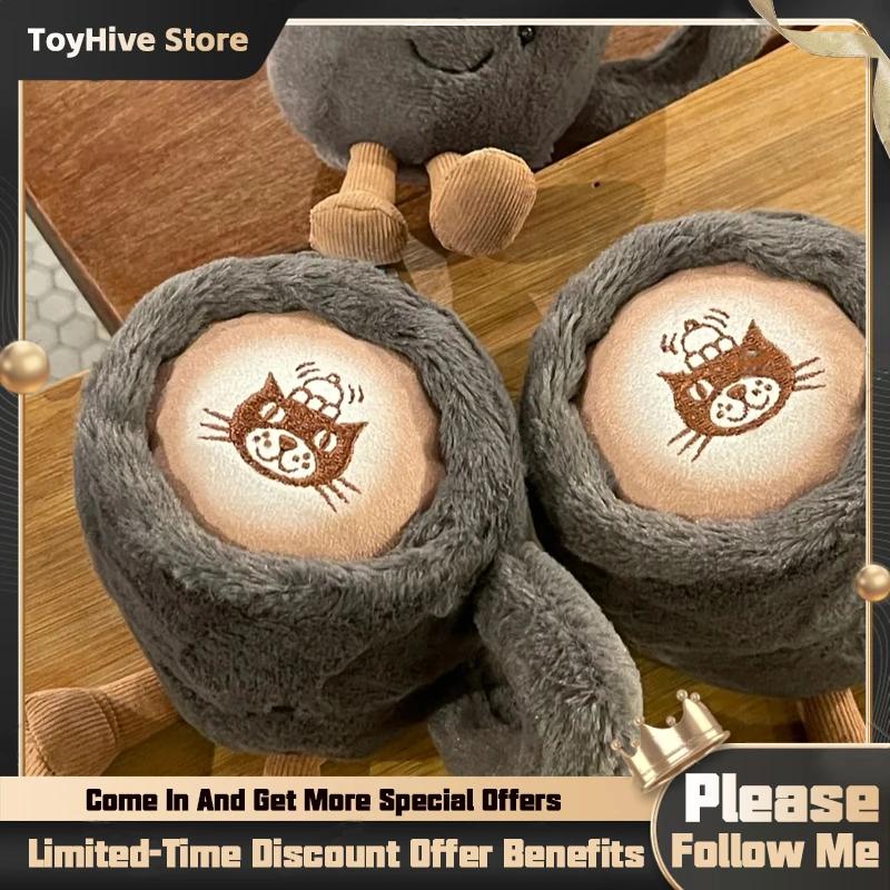 

【В наличии】Мягкая игрушка-чашка кофе Jellycat Amuseable, плюшевая кукла, успокаивающая игрушка, милый обнимашный подарок на Новый год