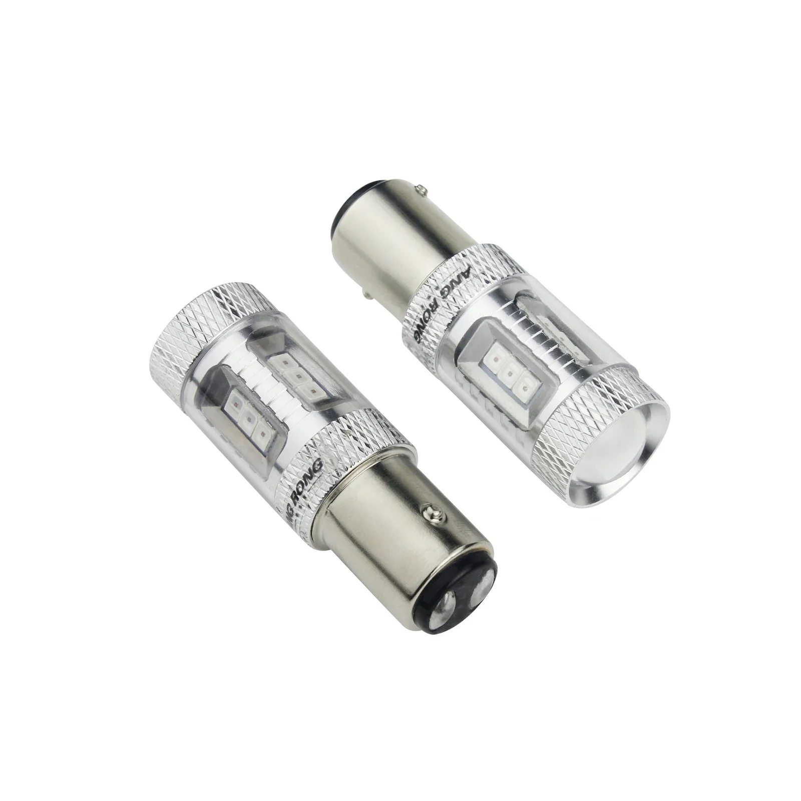 2x Red BAY15d 380 1157 P21/5W Bulbs SMD LED Rear Brake Stop Fog Light 12V 15w Taillight