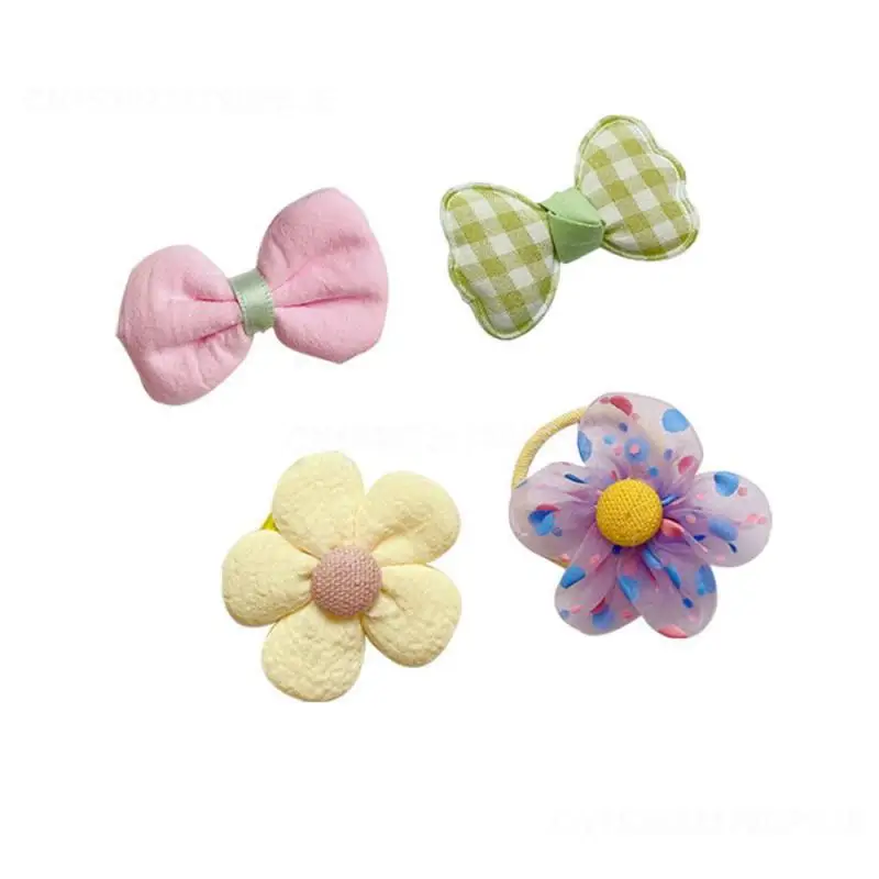 Bow Hairpin Flower Haircard Hair Bangs Clip