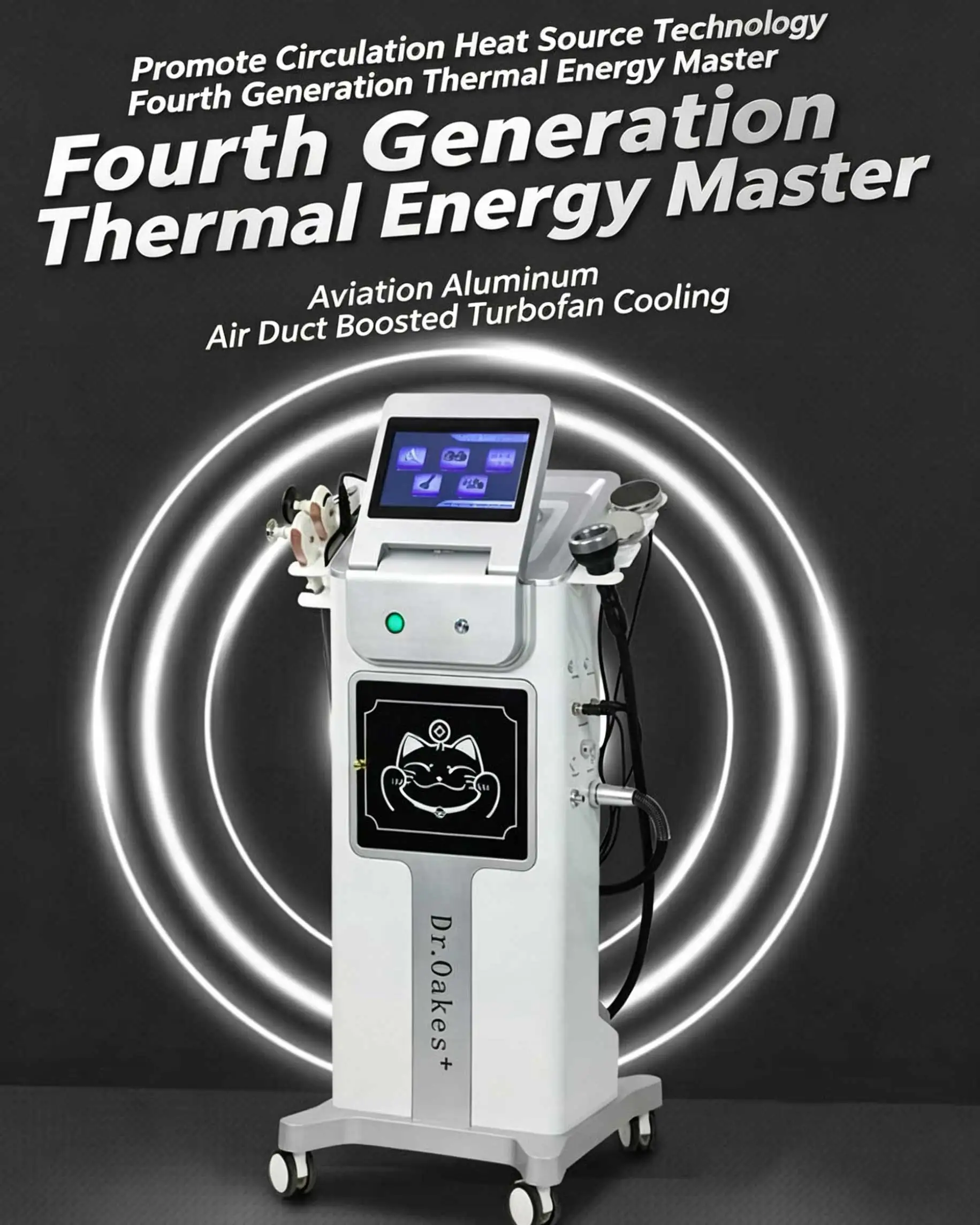Relieve Fatigue, Dredge Meridians, And Use Thermal Energy By The Fourth Generation Beauty Salon Master