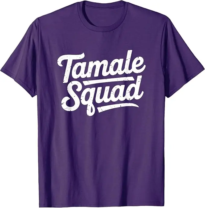 Tamale Squad Shirt – Lustiges T-Shirt mit mexikanischem Essen und Familienmotiv, Y2k-Buchstaben, bedrucktes, personalisiertes Spruch-T-Shirt, weiche Baumwollkleidung – Detail 15