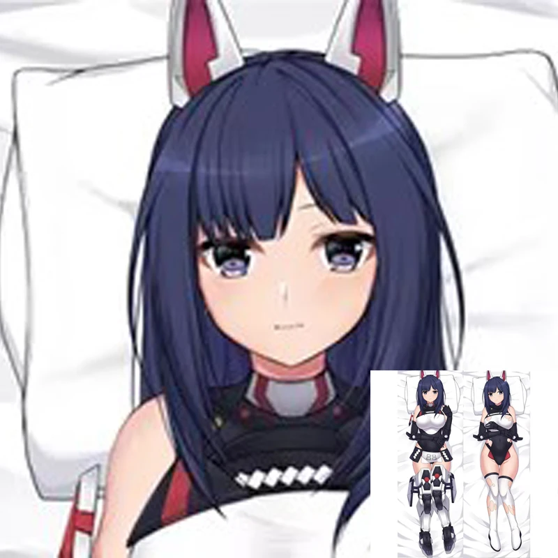 

Dakimakura Anime Pillow Cover Kaede Agatsuma Double Sided Print 2Way Cushion Bedding Festival Gifts