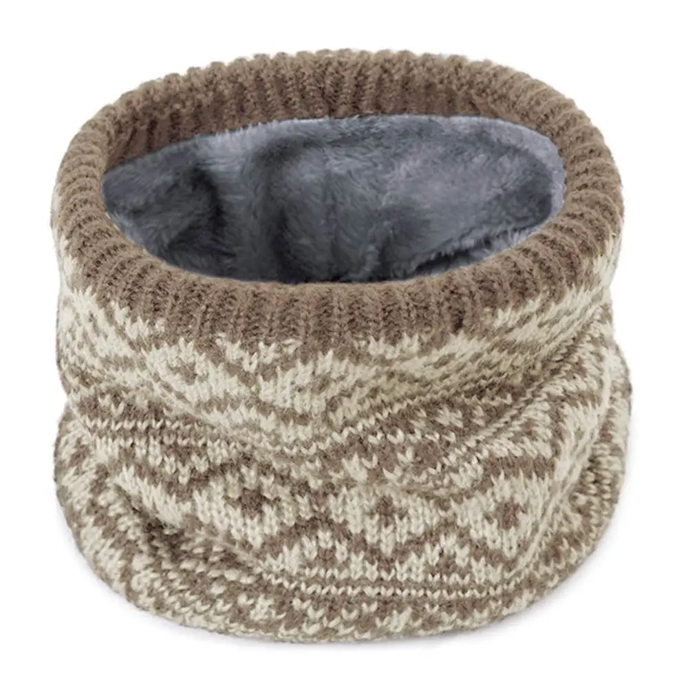 أزياء الشتاء الناعمة الرقبة أدفأ محبوك الصوف الفراء الرقبة والأوشحة سميكة بطانة قناع الوجه الدافئ النساء الرجال