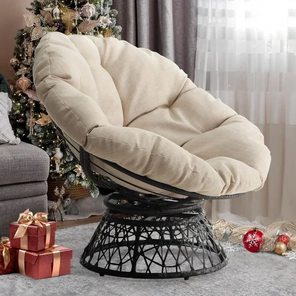 Sessel, 39,8" B x 31,1" T x 33,5" H, Marineblau, stilvoller und bequemer Sessel für die Lösung von Wohnzimmer- oder Schlafzimmern